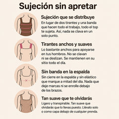 Top Segunda Piel™ con sujetador integrado